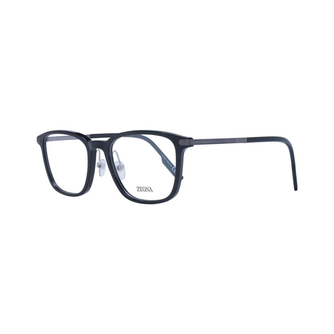 Zegna Eyeglass Frames - Black Frames For main product photo