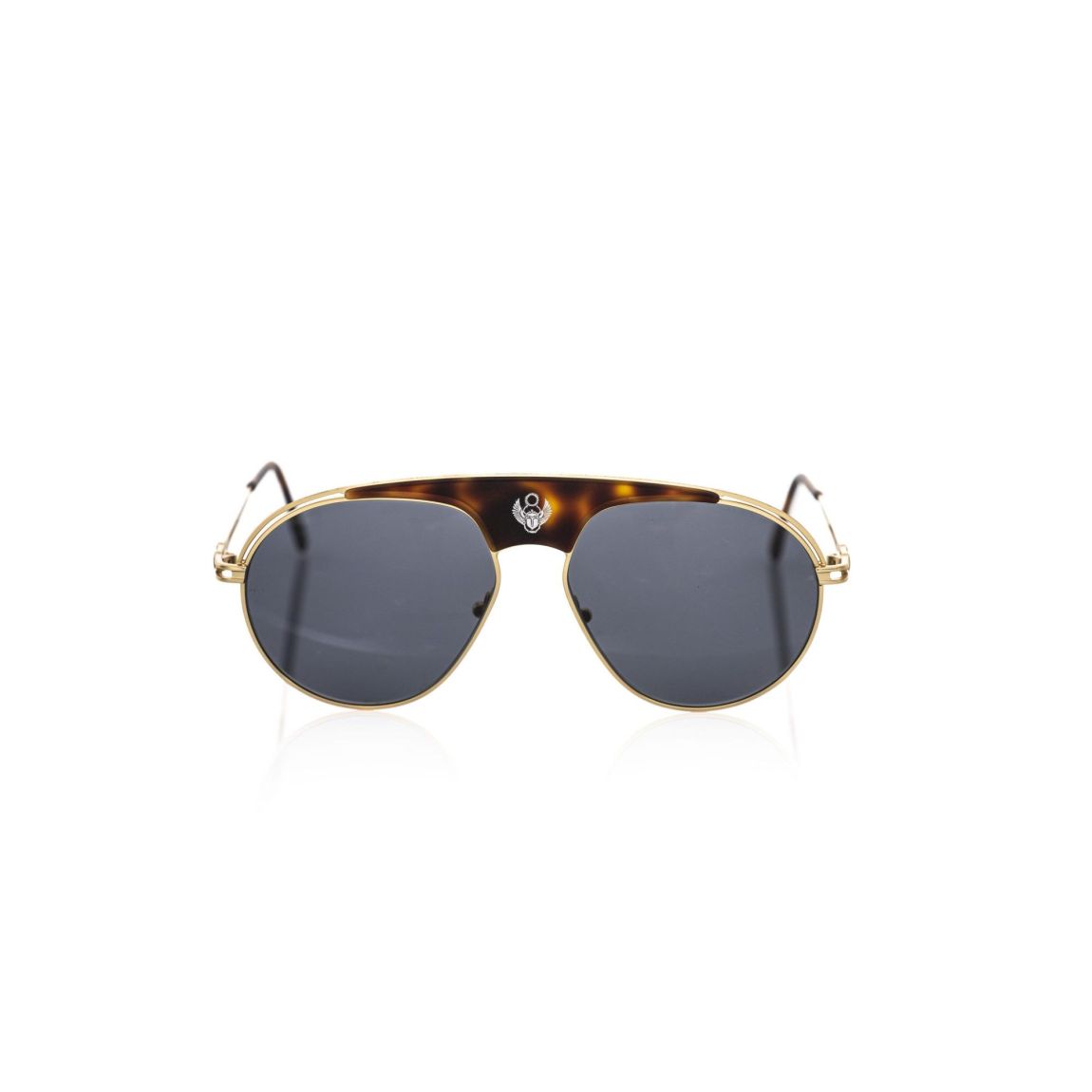 Aviator Sunglasses Scarab Model - Brown main product photo