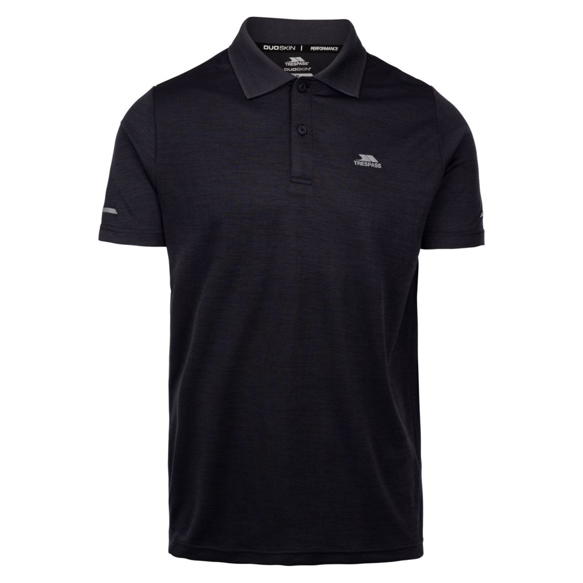 Mens Mckay Active Polo Shirt Dark Flint Marl main product photo
