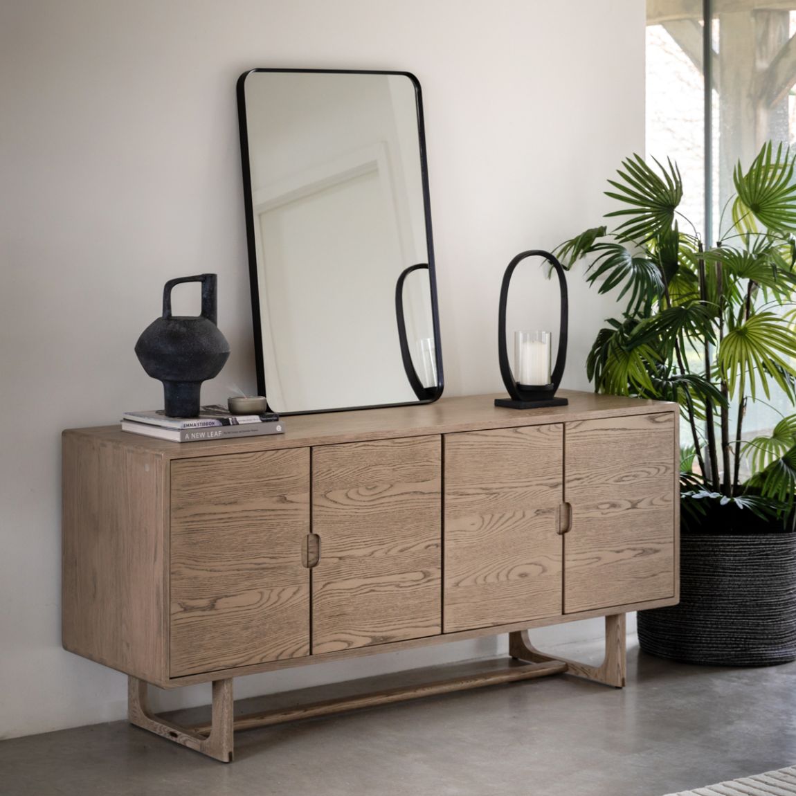 Timberline 4 Door Sideboard Smoked main product photo
