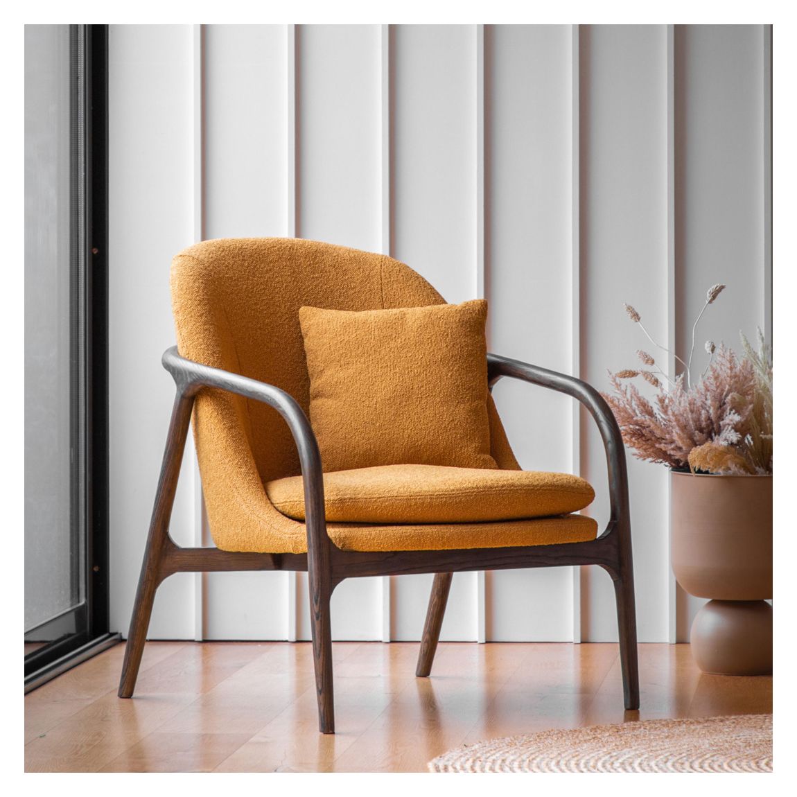 Marston Armchair, Ochre main product photo