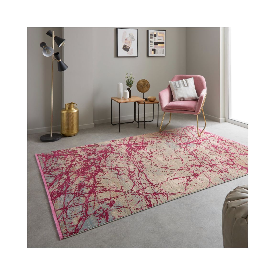 Emerald - Pink - 290cm x 200cm main product photo