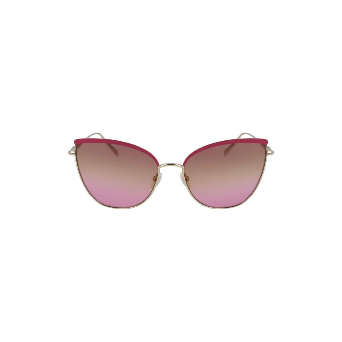 LO600S Cateye Sunglasses Pink Gradient Wo - Gold main product photo