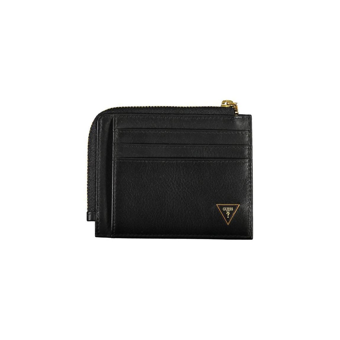 Zip Around Card Holder Wallet - Black main product photo