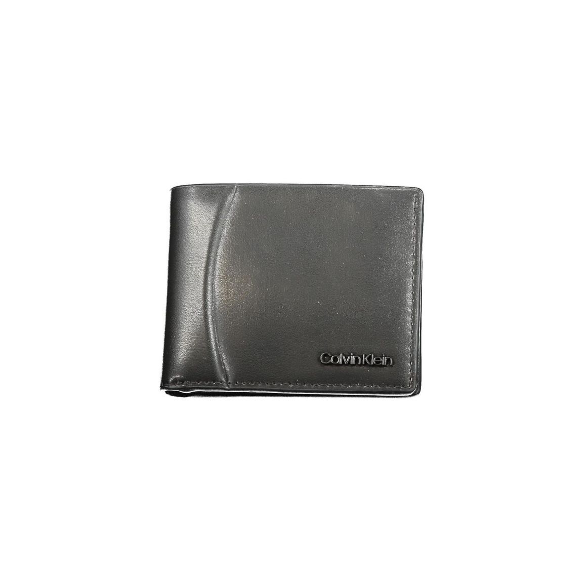 Leather Wallet BiFold Style - Black main product photo
