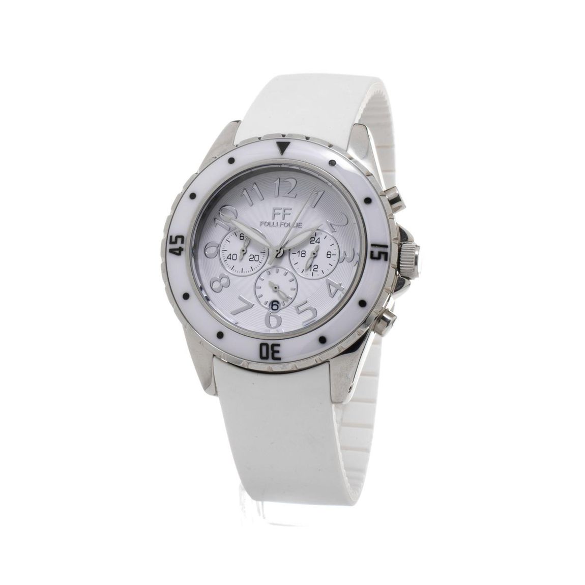 White Silicone Strap Watch WF8T031Z Wo Watches main product photo