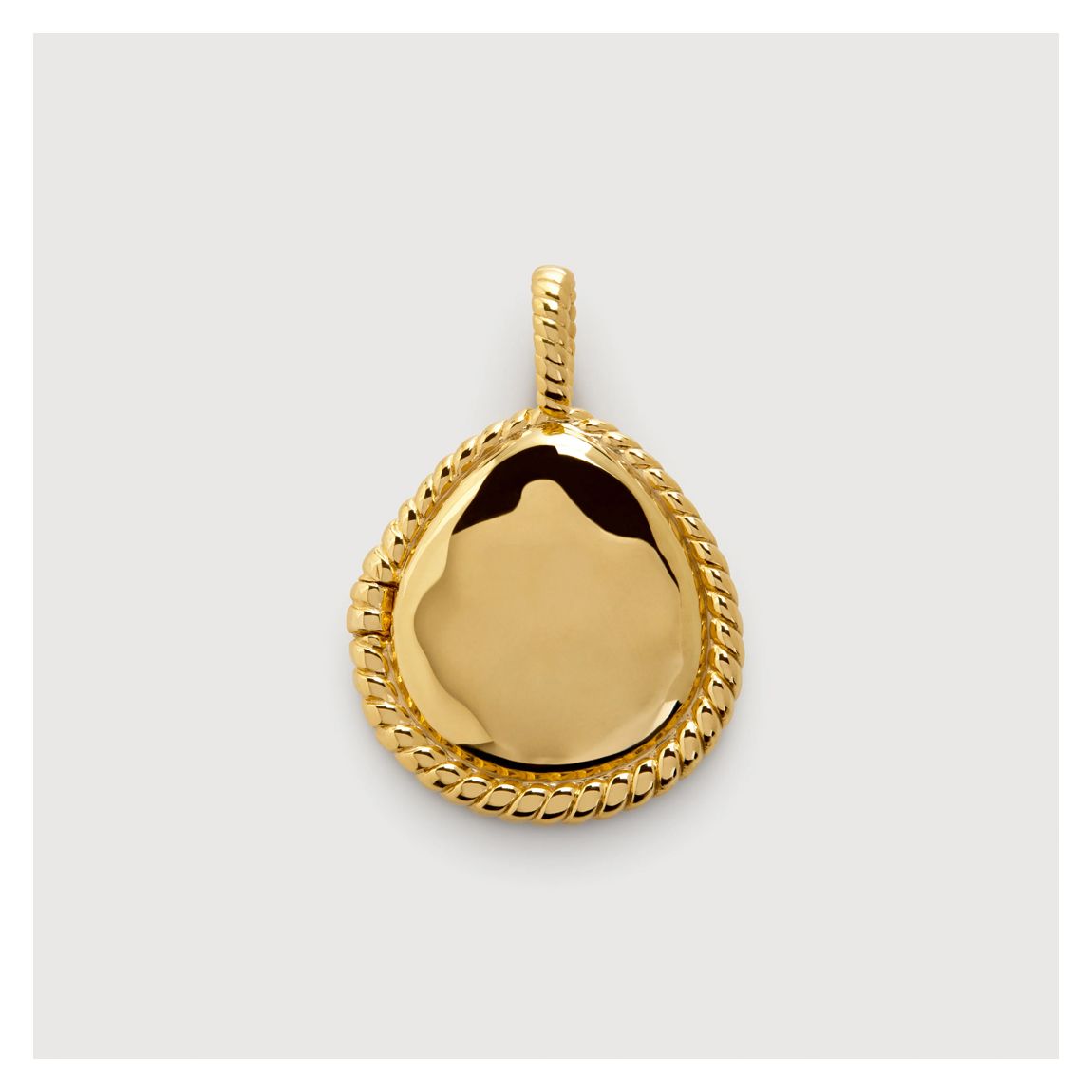 Gold Vermeil Deia Twist Teardrop Locket main product photo