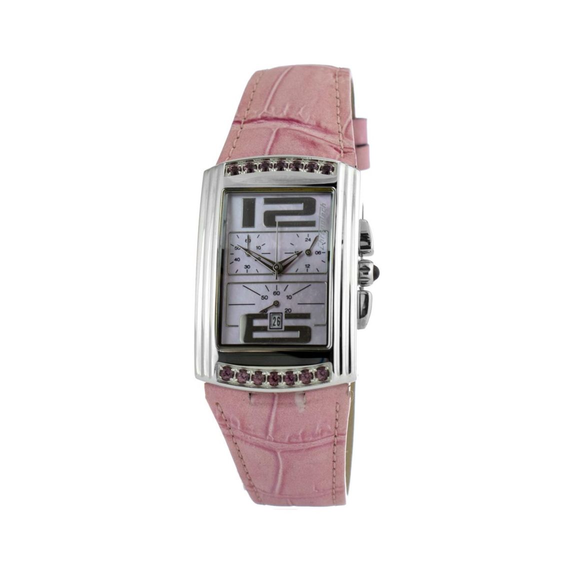 Chronotech CT7018B02 Pink Leather Watch Wo - Multicolor Watches main product photo