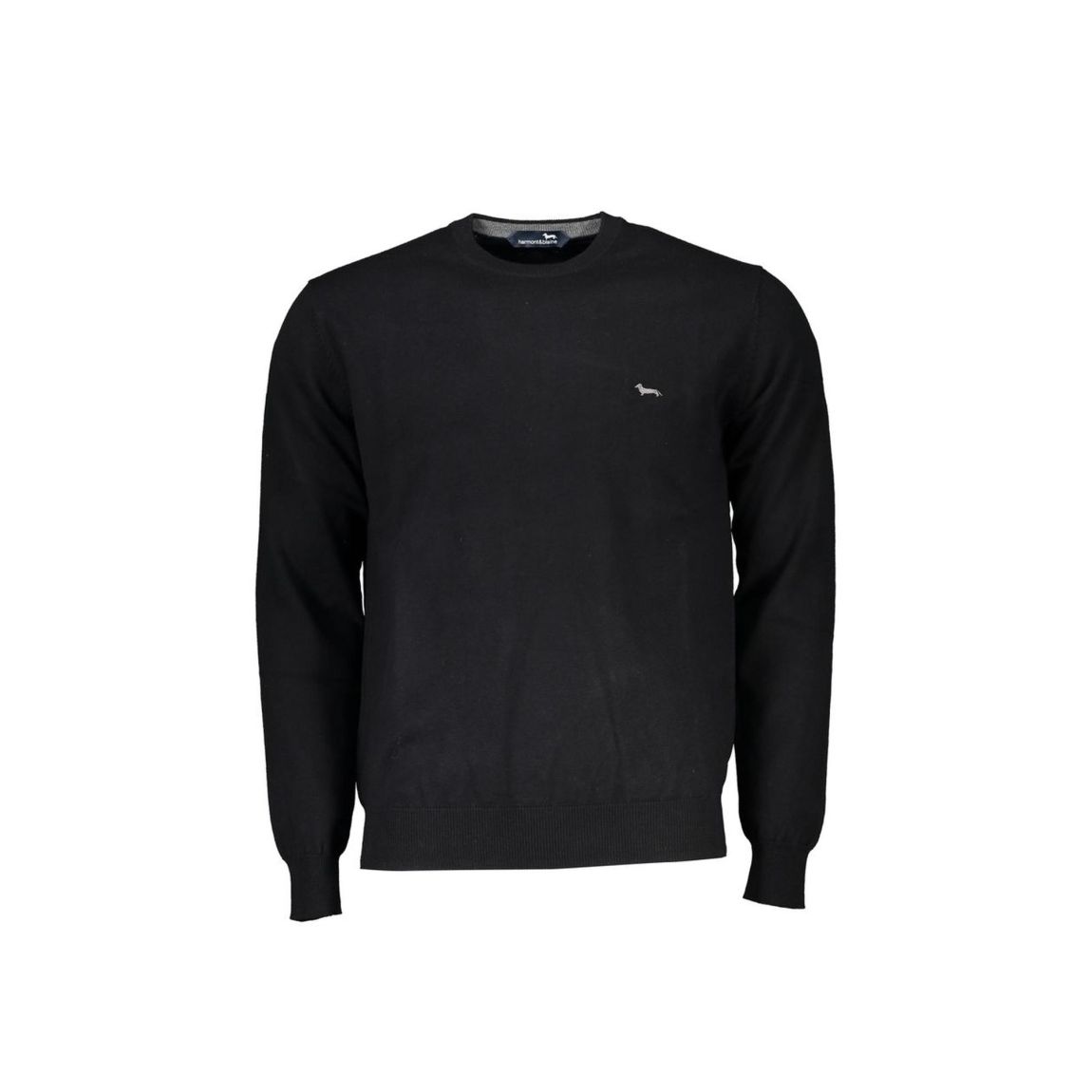 Classic Crew Neck Jumper - Black Sweaters main product photo