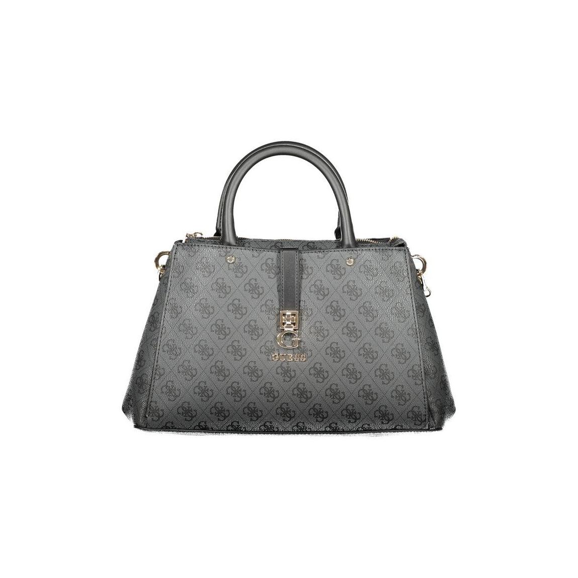 Satchel Handbag with Top Handle Wo - Gray main product photo
