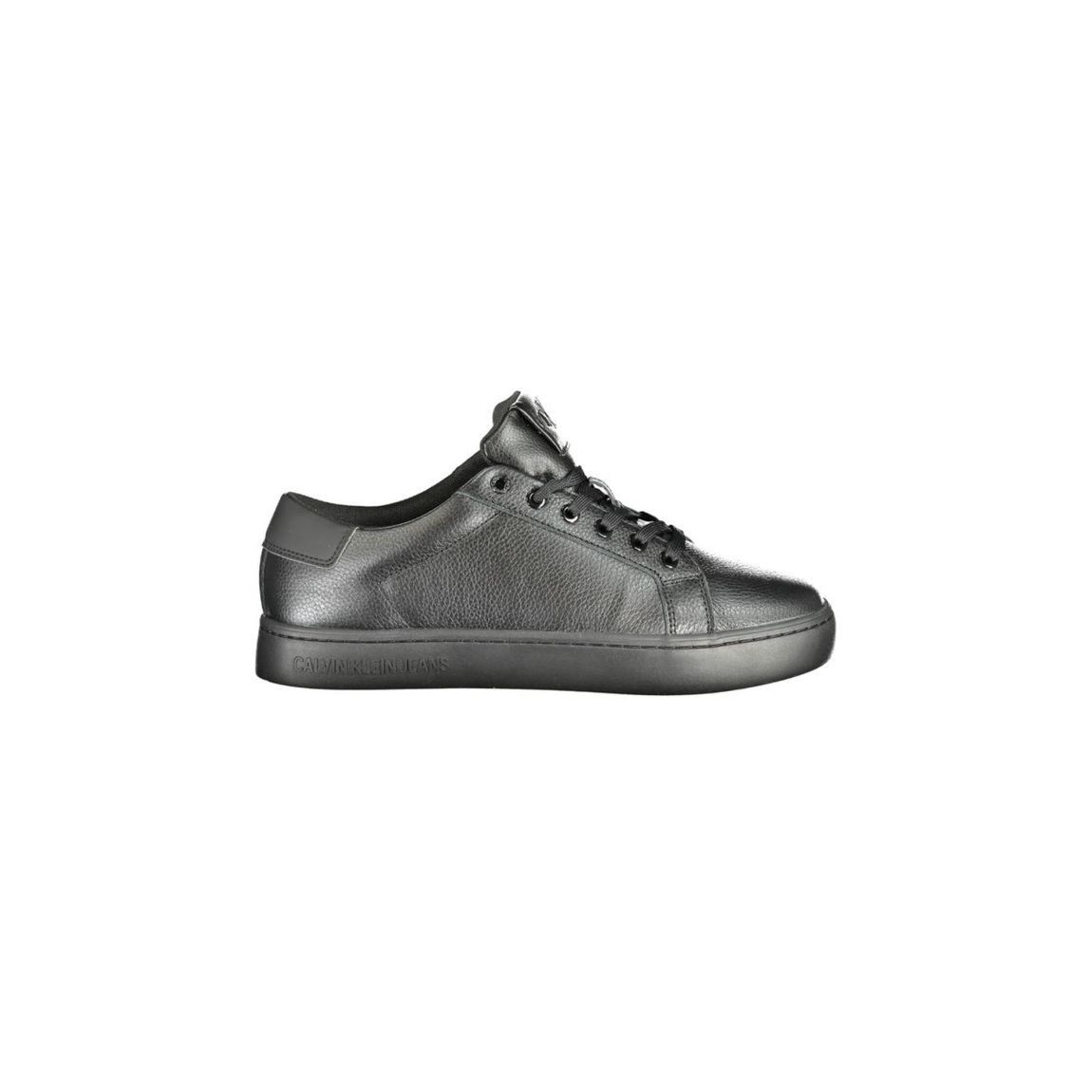 LowTop Sneakers Leather Style - Black main product photo