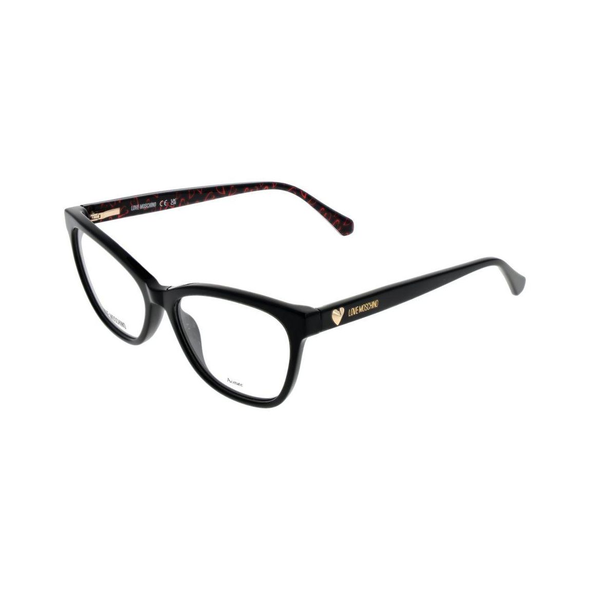 Rectangle EyeglassesModel LO0002 Wo - Black Frames main product photo