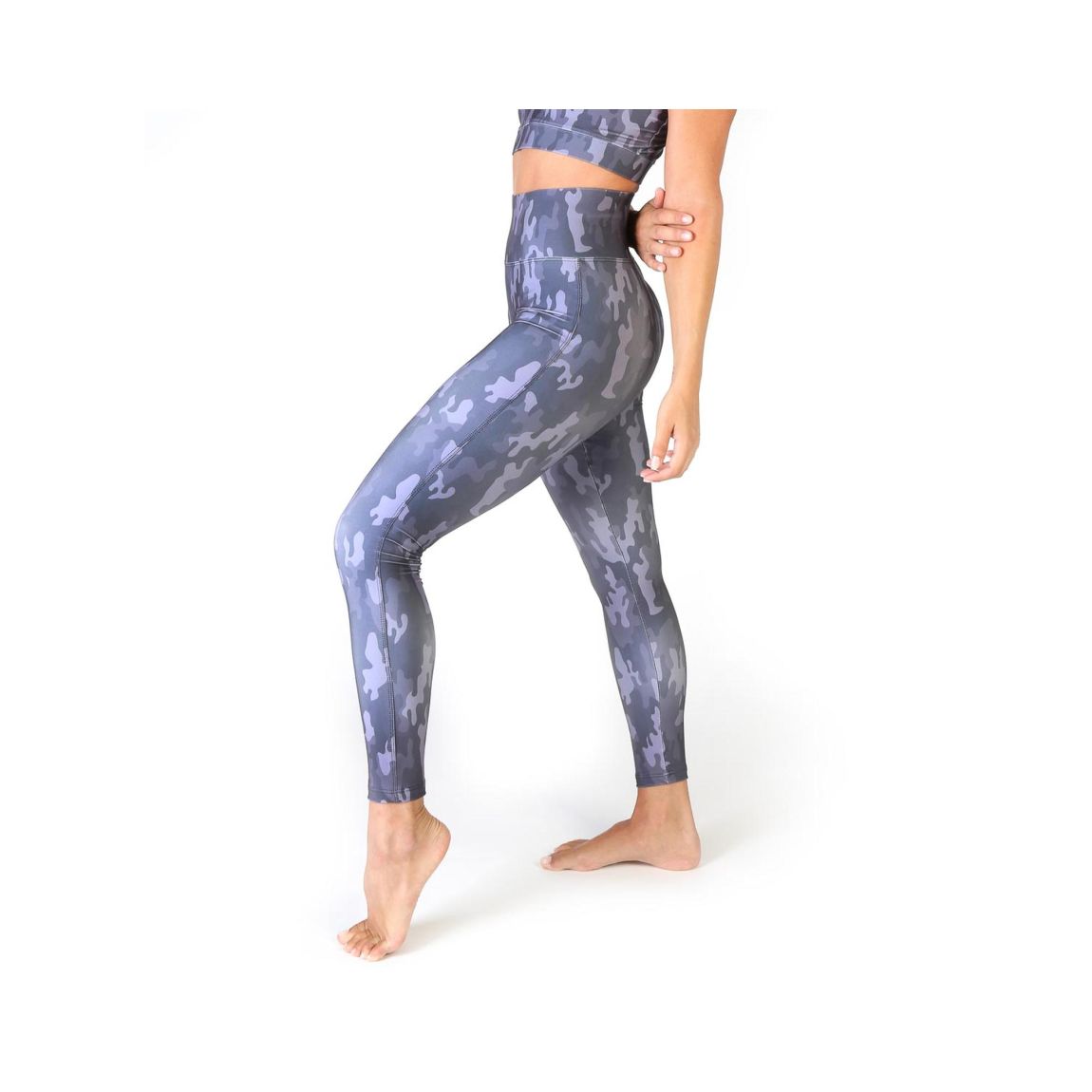 HighWaisted 78 Leggings Camo Wo - Grey main product photo