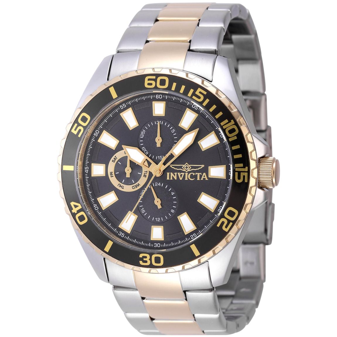 Pro Diver Twotone Watch - Yellow Watches main product photo