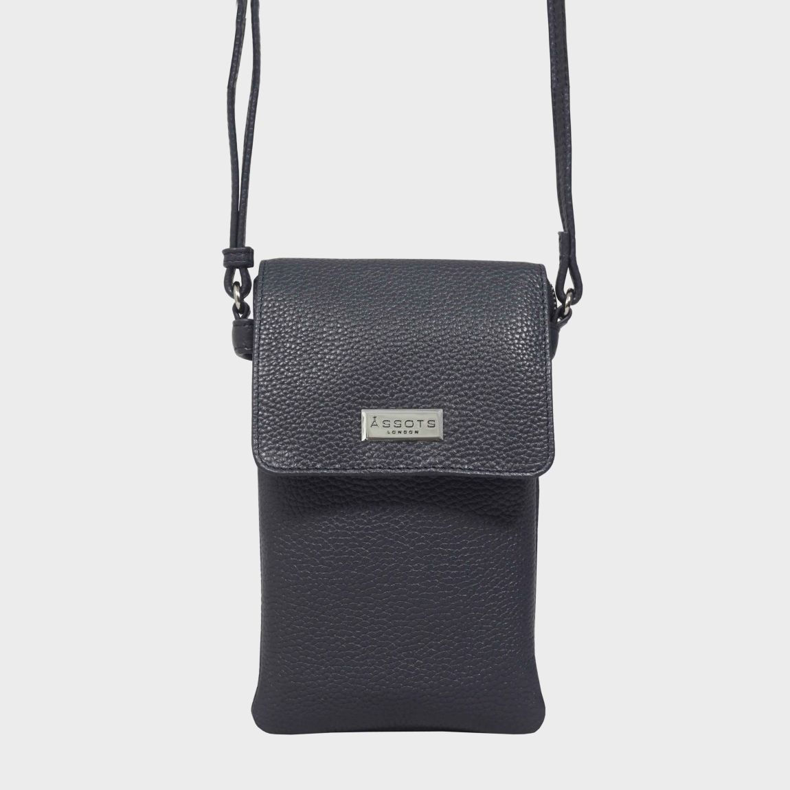 'MARIA' Full Grain Real Leather Crossbody Phone Bag main product photo