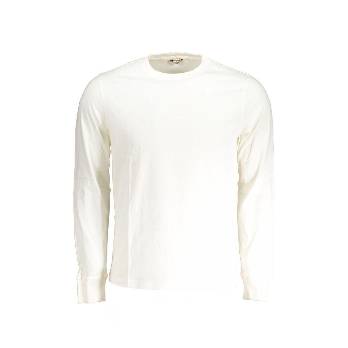 Long Sleeve Crew Neck TShirt - White T-Shirts main product photo