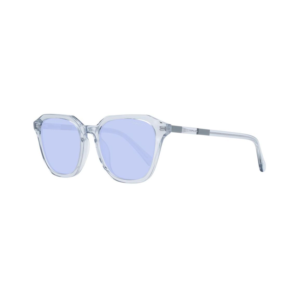 GA7030 Square Sunglasses Transparent Blue Wo - Gray main product photo