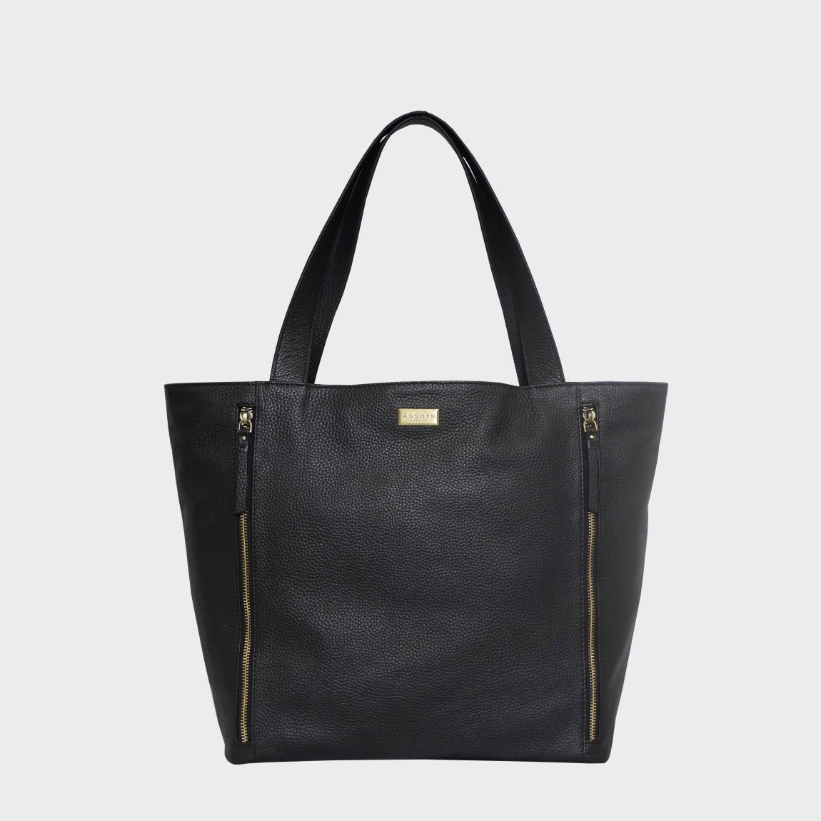 CORDER' Pebble Grain Real Leather Oversized Tote Bag main product photo