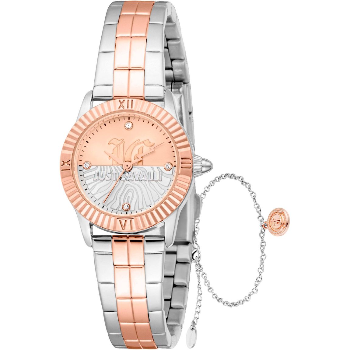 Stainless Steel Quartz Analog Watch with Deployante Fastening Wo - main product photo