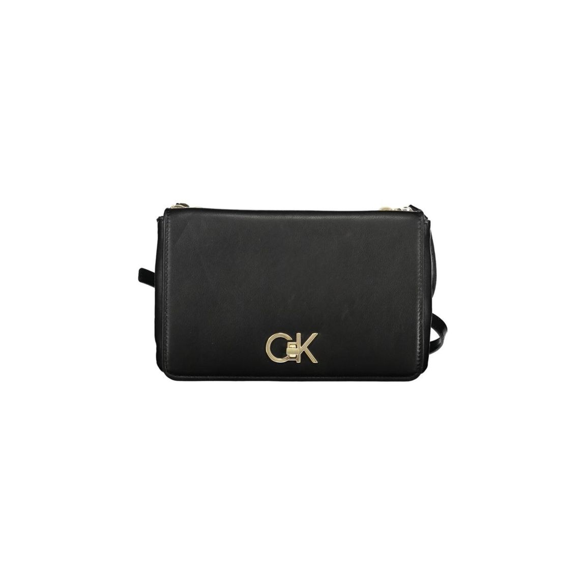 CK Monogram Flap Shoulder BagBlack Wo Handbags main product photo
