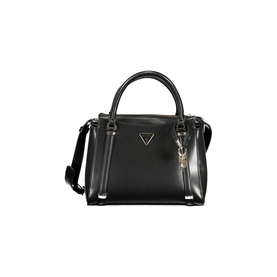 Nelly Satchel Handbag Wo - Black main product photo