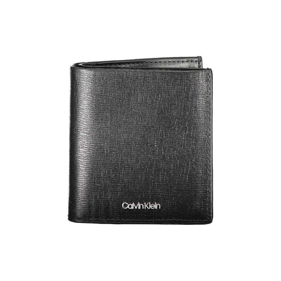 Leather Bifold Wallet K50K503352 - Black main product photo