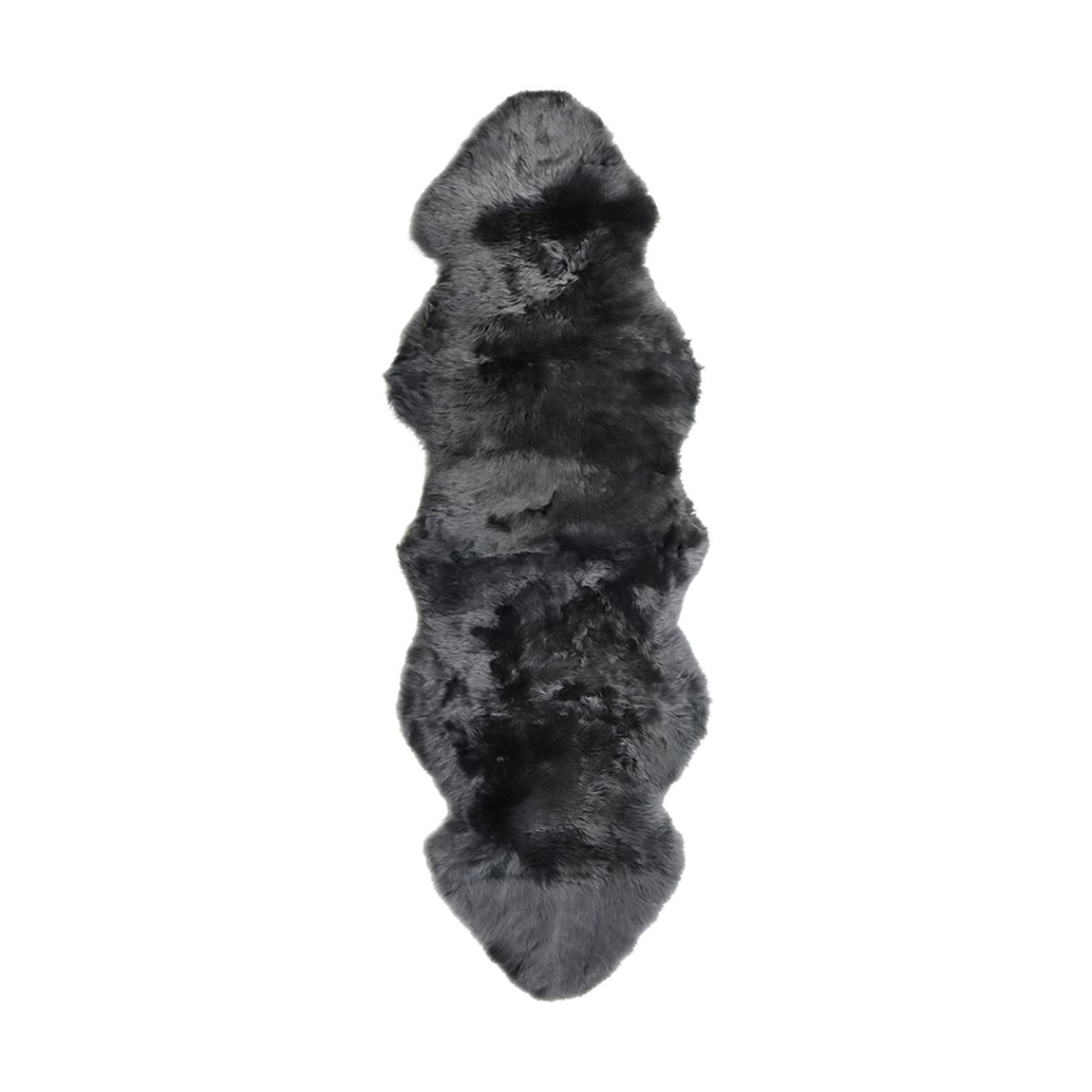 Sheepskin Rug Longwool Standard 180x60cm, Double Basalt main product photo