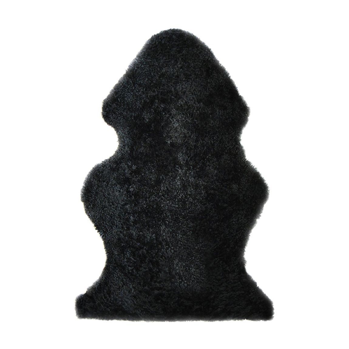 Sheepskin Rug 4 Curly 90cm, Steel main product photo