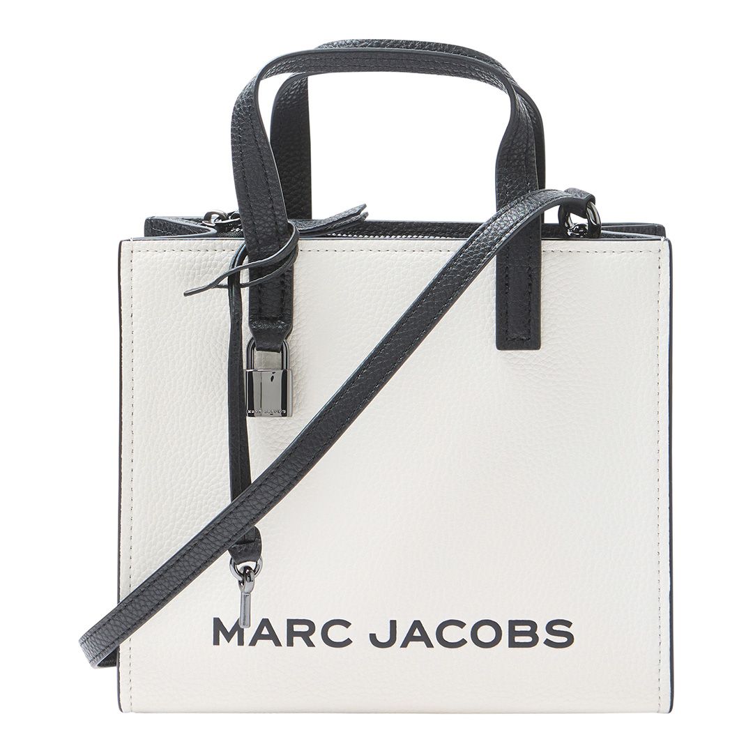 Marc Jacobs Marc Jacobs White Mini Grind Tote - BrandAlley