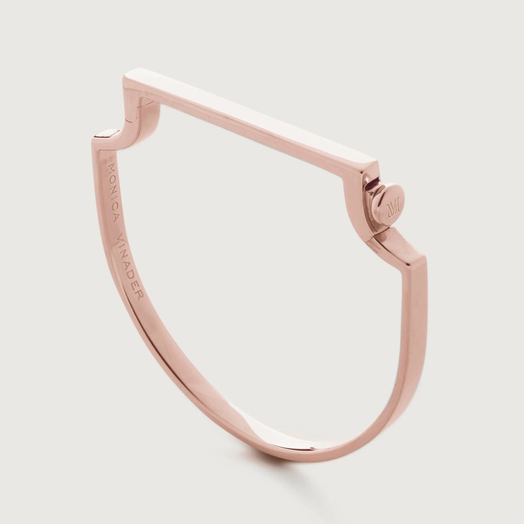 Monica Vinader Signature Thin Bangle - BrandAlley