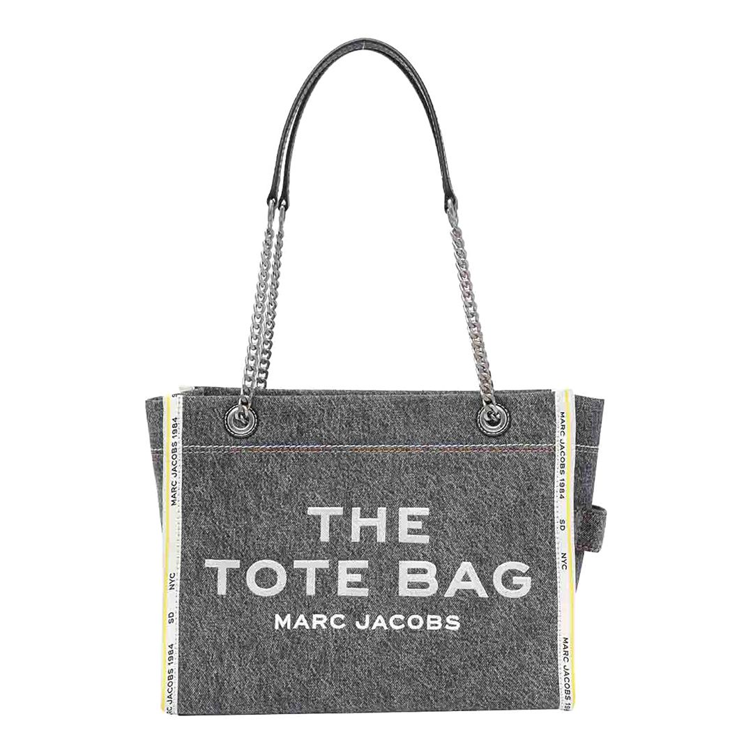 Marc Jacobs Black Wash Marc Jacobs Medium Tote Bag - BrandAlley