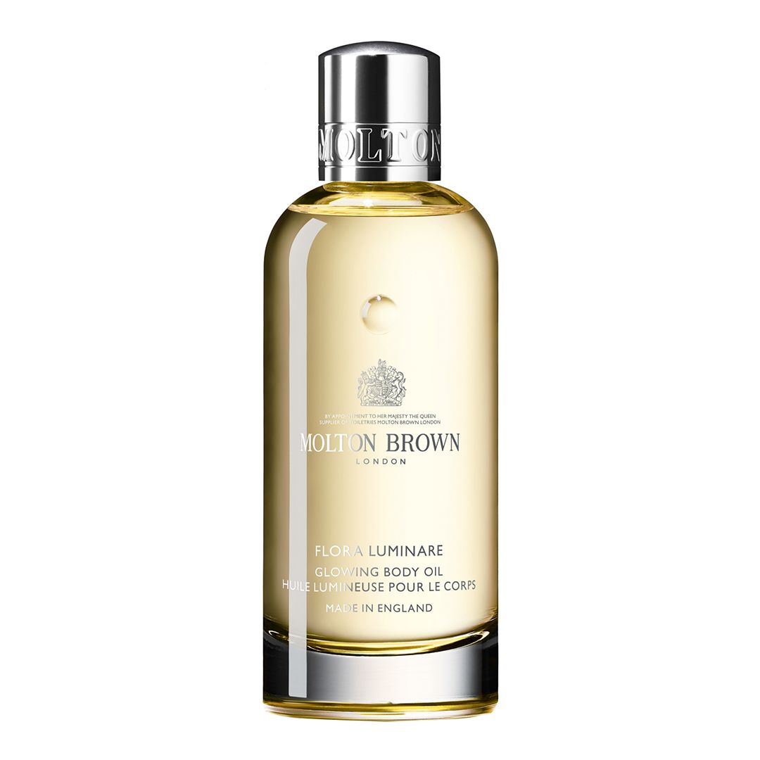 Molton Brown 100ml Body Oil Flora Luminare - BrandAlley
