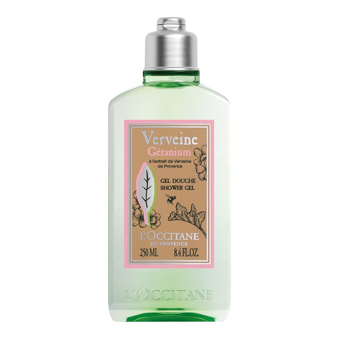 L'Occitane Verbena Geranium Shower Gel 250ml - BrandAlley