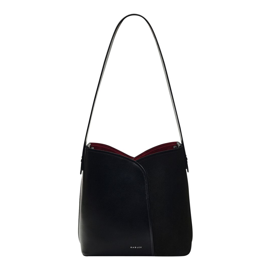 Radley Black The Cordelia Medium Open Top Shoulder Bag - BrandAlley