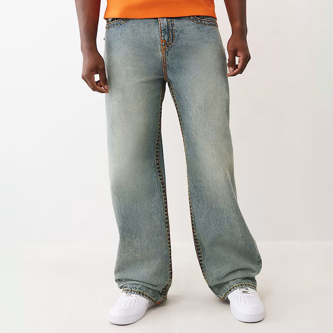 True Religion Blue Vinny Super T Flap Jeans - BrandAlley