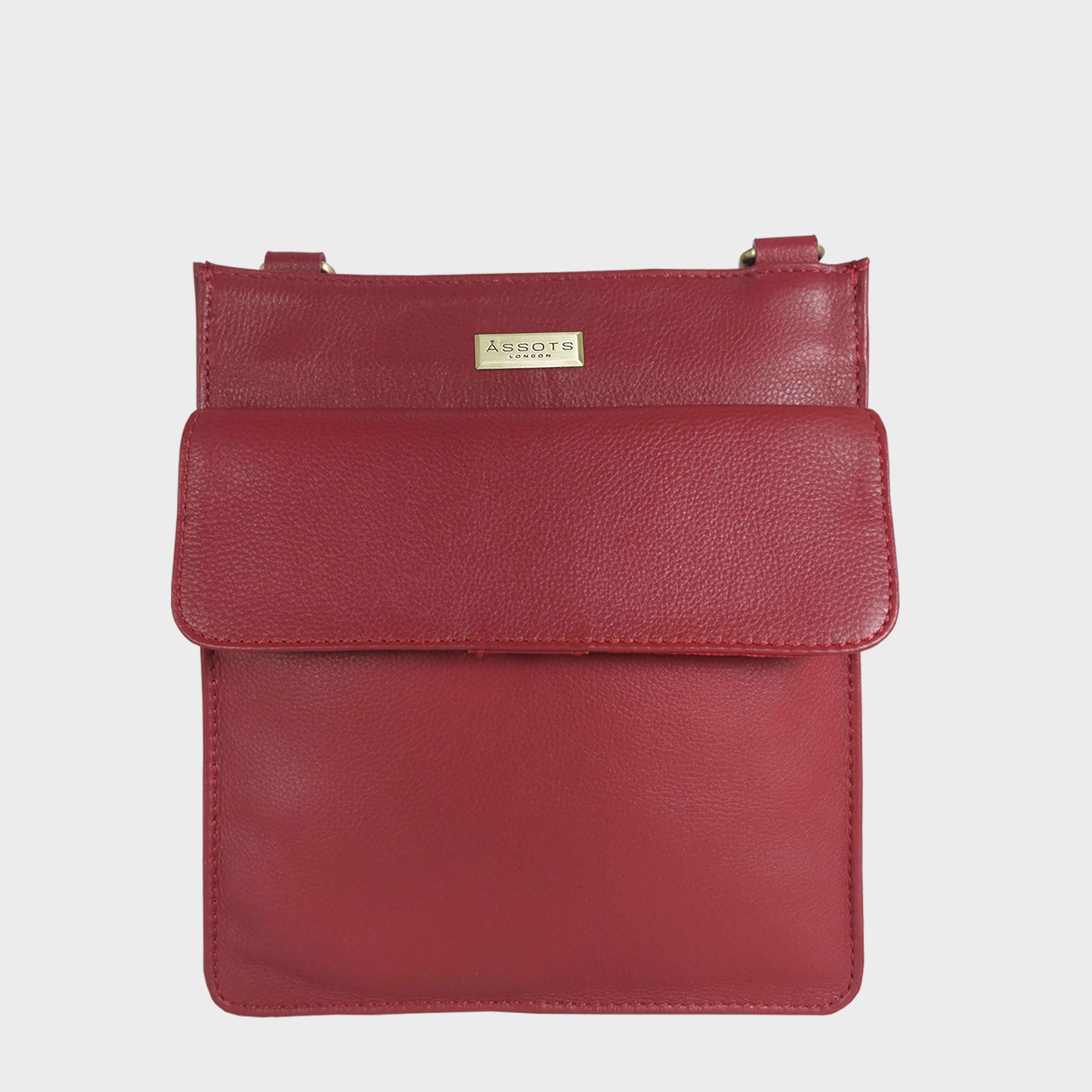 ‘BRYN’ Nappa Pebble Grain Leather Crossbody Bag