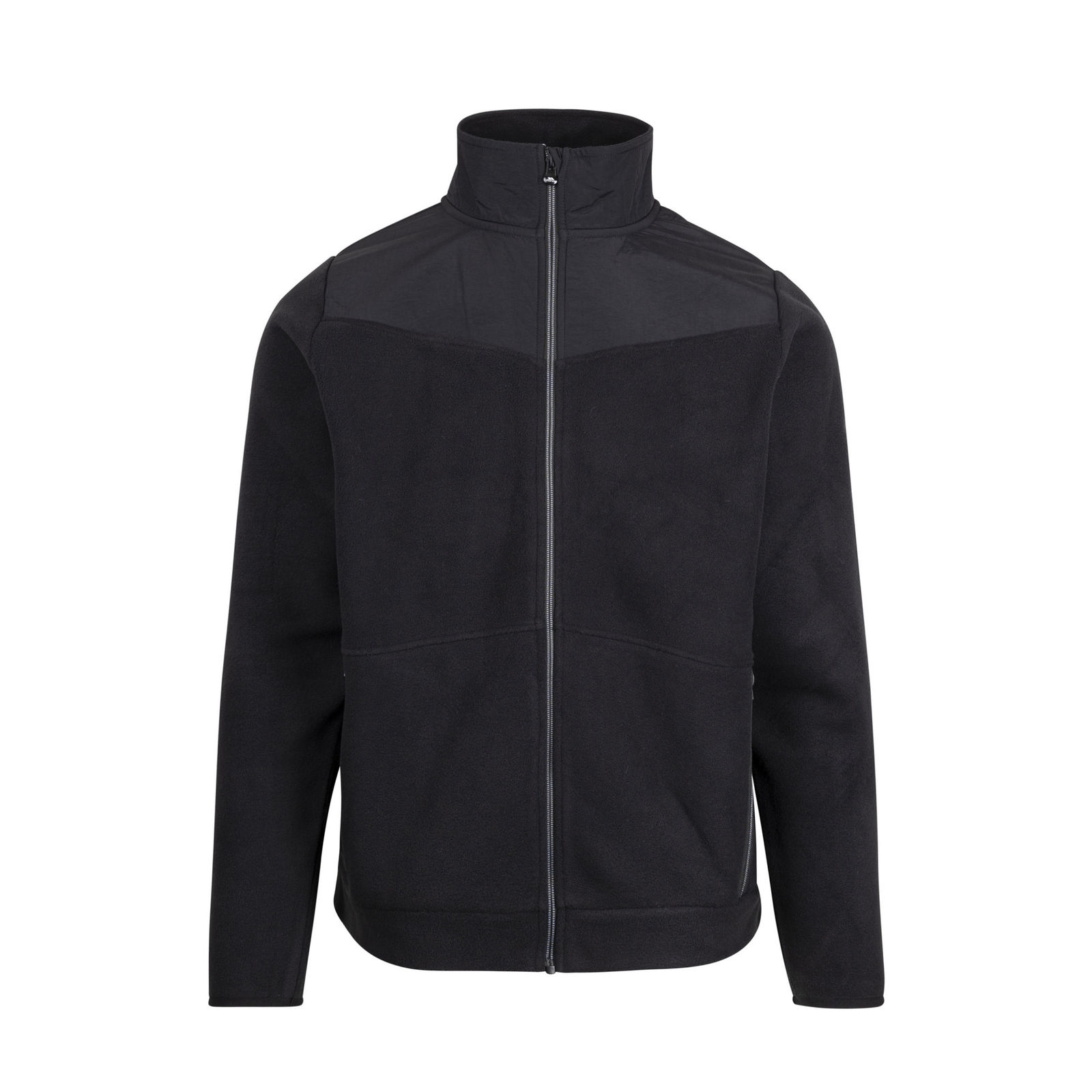 Mens Chidden Fleece Top Black