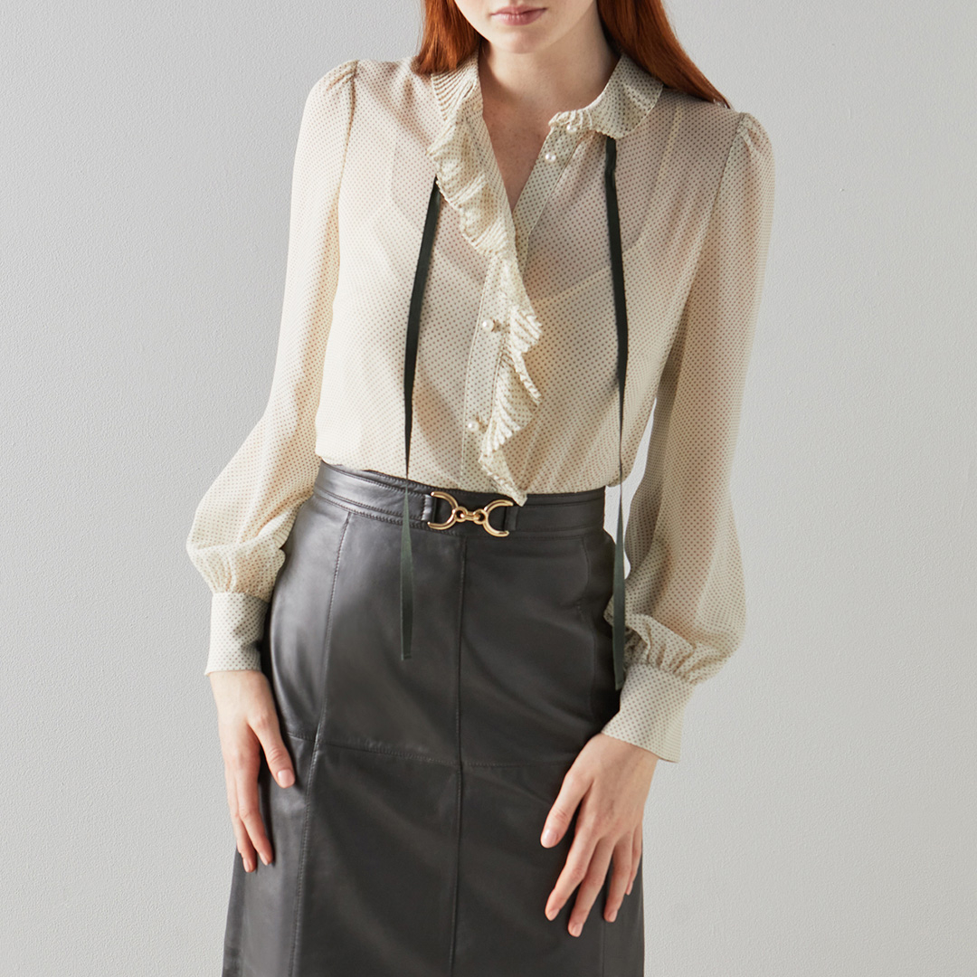 Cream Estelle Blouse