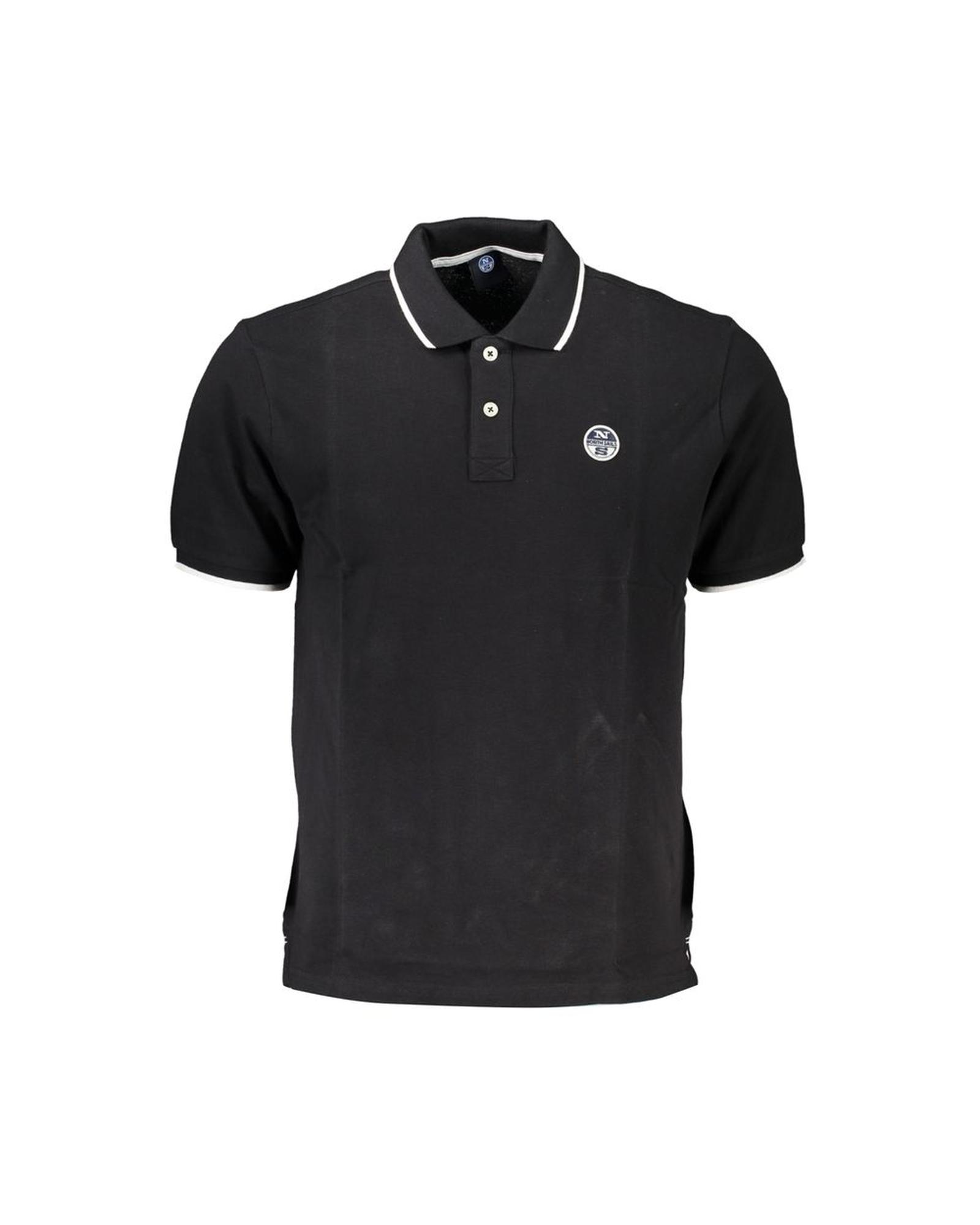 NORTH SAILS Classic Fit Polo Shirt  - Black - Size 3XL