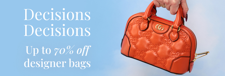 Up To 70% Off Designer Bags