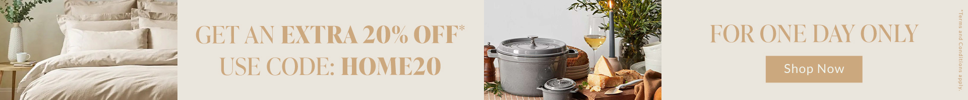 GET AN EXTRA 20% OFF