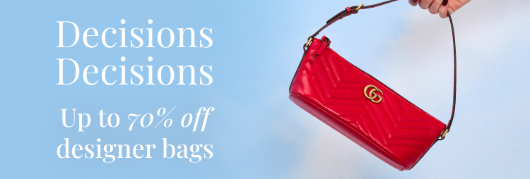 Up To 70% Off Designer Bags