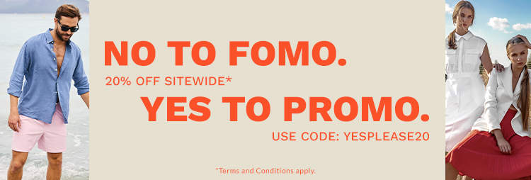 NO TO FOMO. - YES TO PROMO.